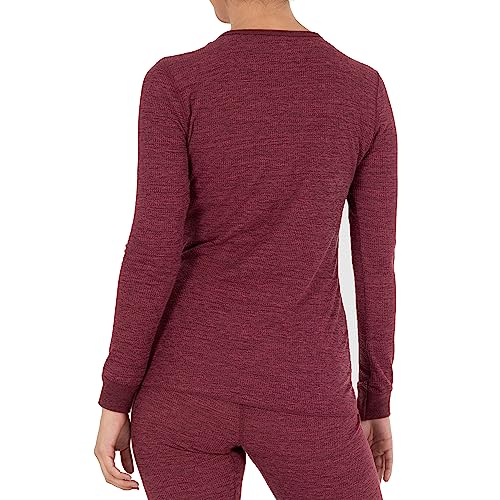 Fruit of the Loom Women's Micro Waffle Premium Thermal Underwear Tee Shirt