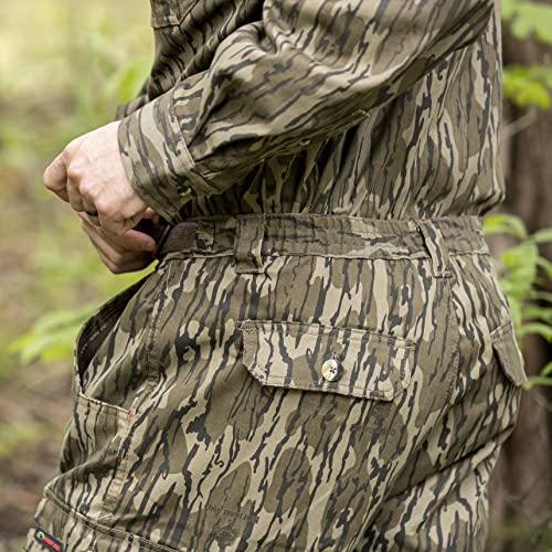 Mossy Oak Men's Hunting Pants Camo Cotton Mill Flex