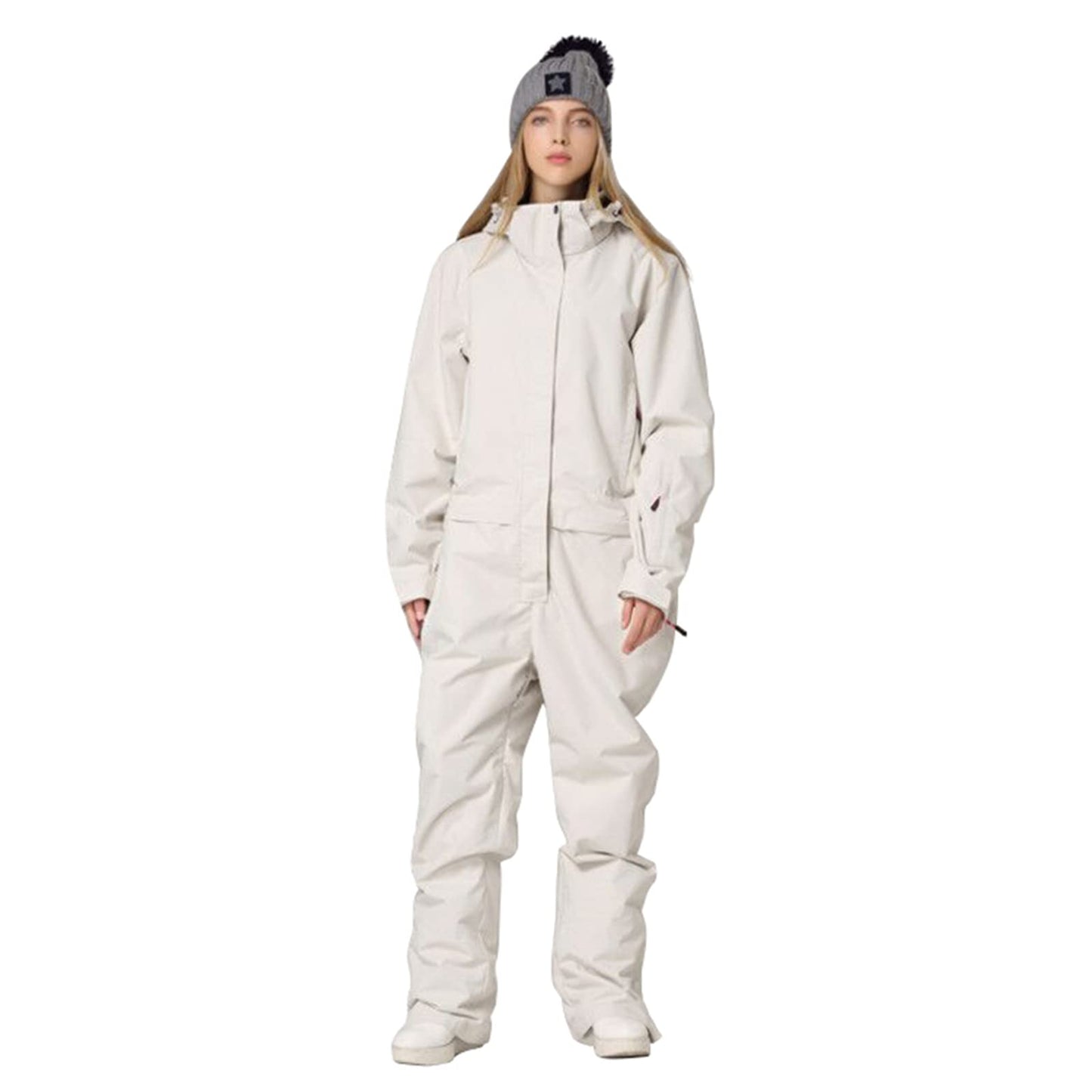 YEEFINE Women's Ski Suit One Piece Snowsuits Jumpsuits Winter Waterproof Snowboard Suits