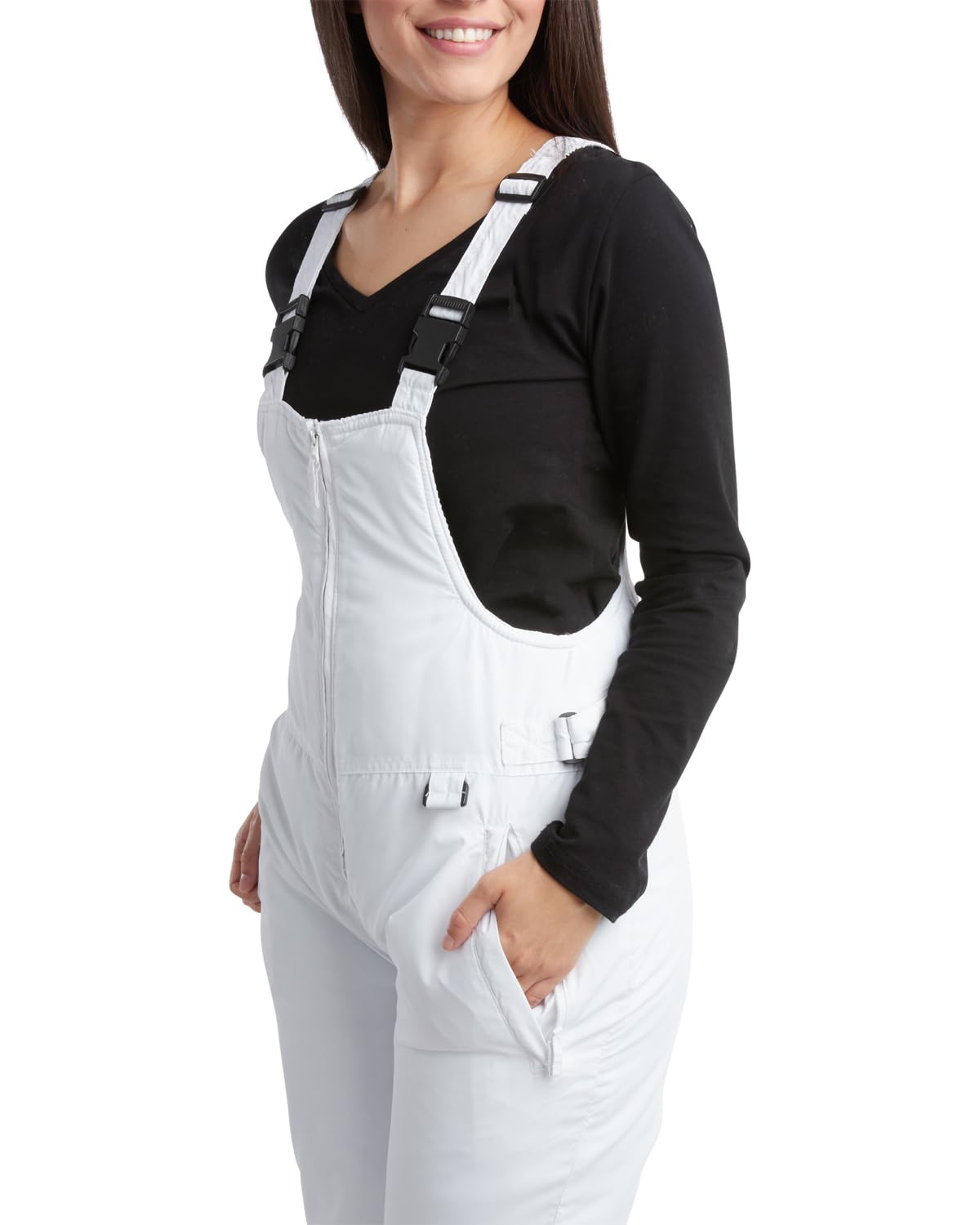 Women's Ski Snow Bib - Waterproof Insulated Ski Pants Snowboard Overalls - Snow Pants for Women (Sizes: S-2XL)