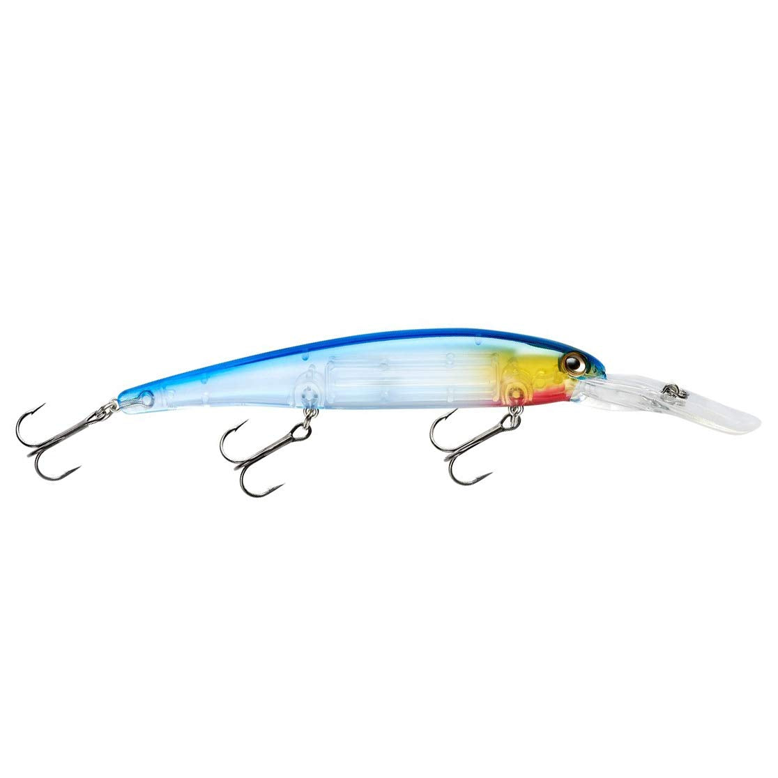 Bandit Lures 4 3/4-Inch Slender Minnow Jerkbait Trolls Up to 27 Feet Deep, Universal Color Patterns, 1 Piece