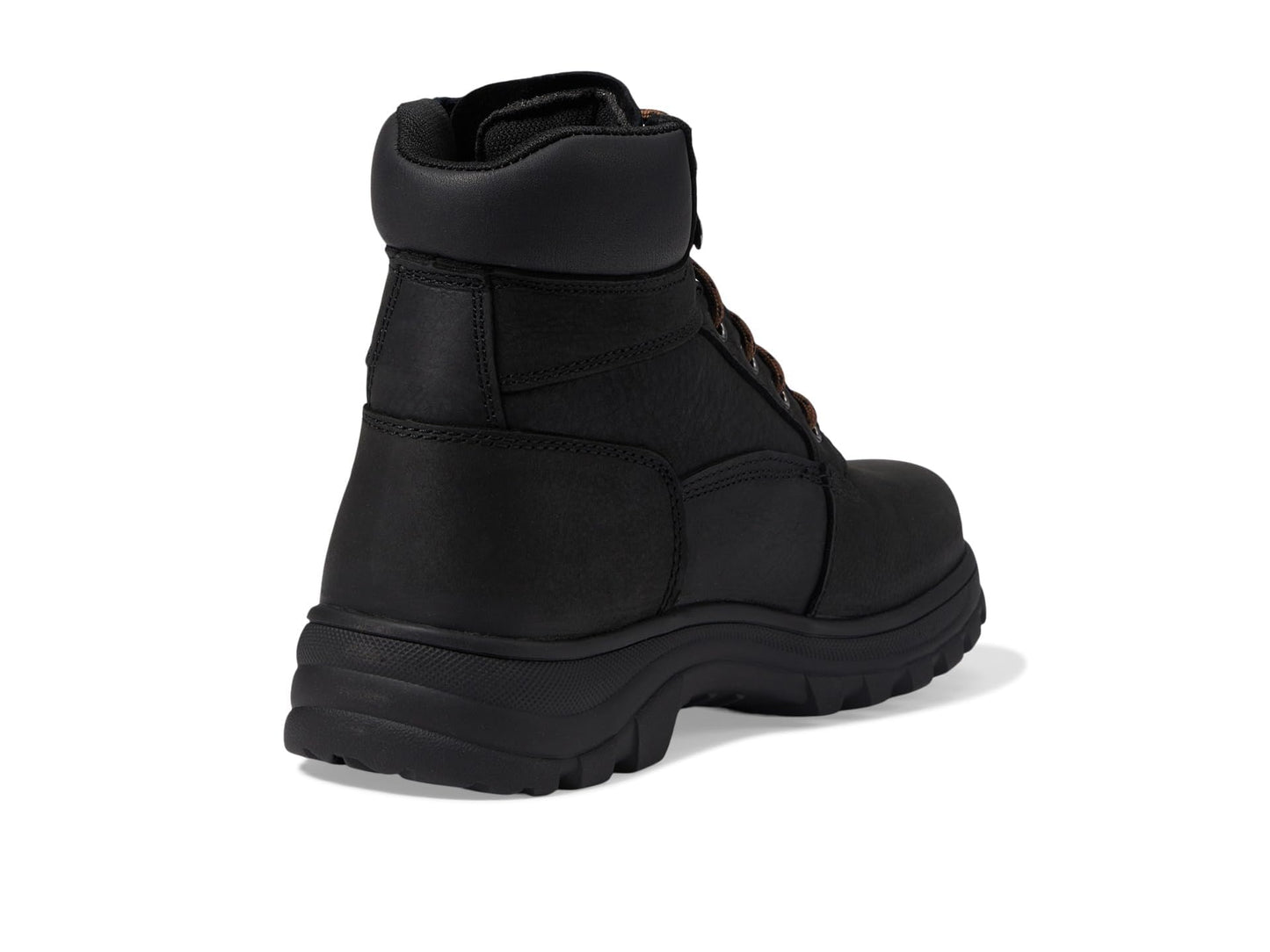 Wolverine Carlsbad Women's 6" Waterproof Steel Toe Construction Boot, Black, 5.5