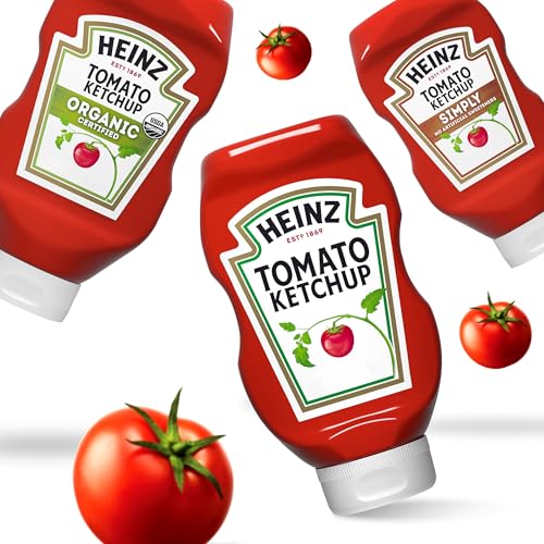 Heinz Ketchup Forever Full Inverted Bottle (20 oz, Pack of 12)