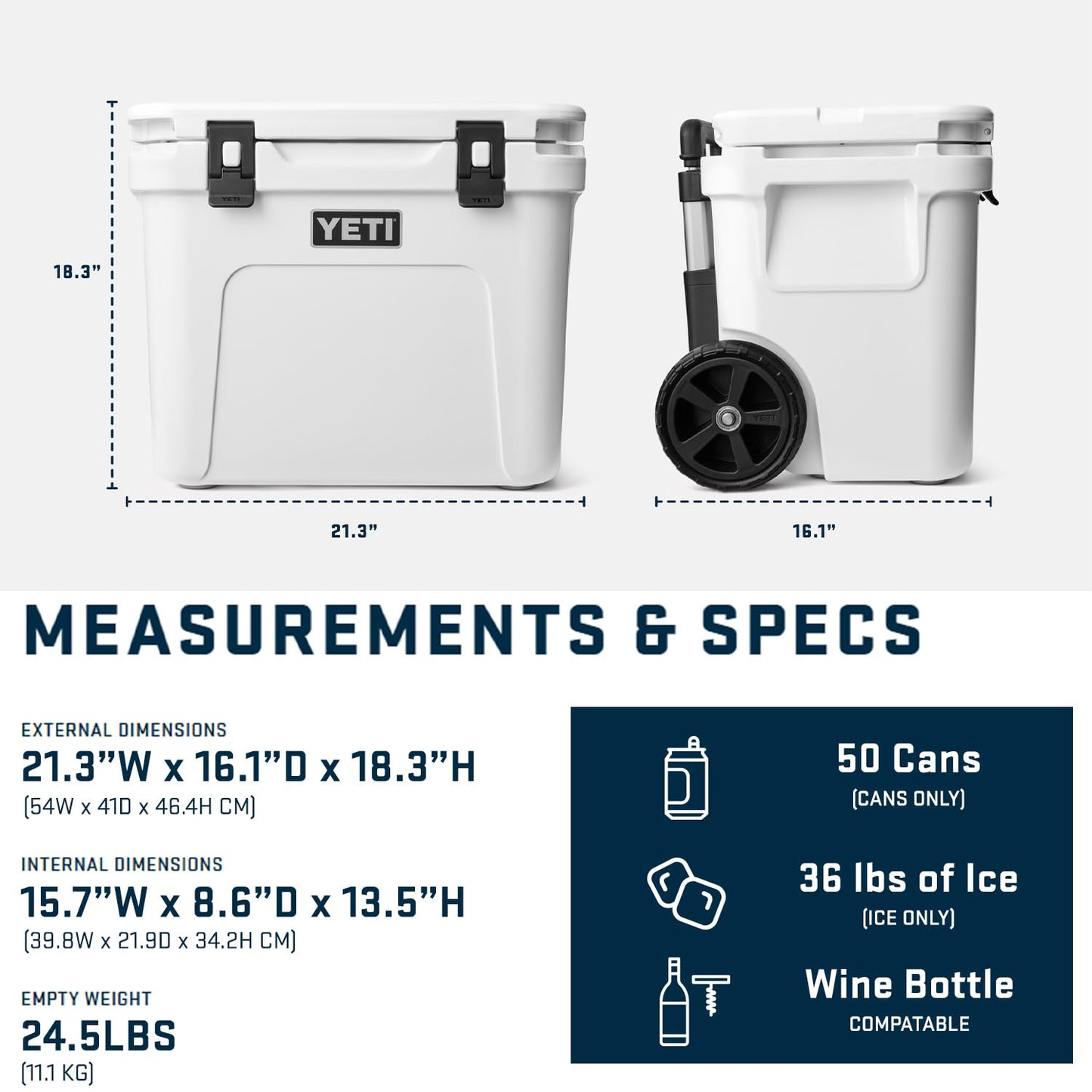 YETI Roadie 32 Wheeled Cooler, Cherry Blossom