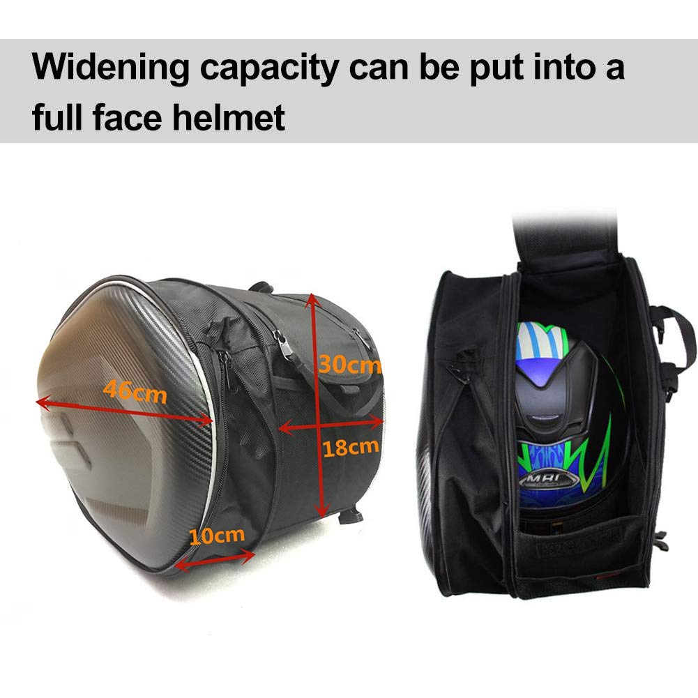 Powersports Saddle Bags - Waterproof Motorcycle Luggage, Helmet & Pillion Seat Side Bags
