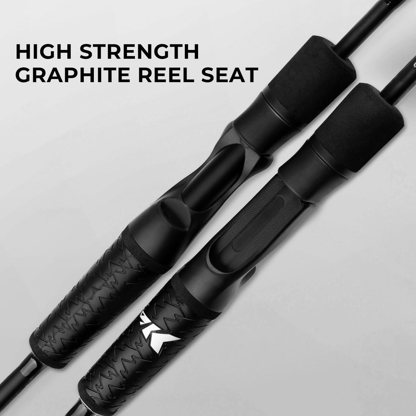 KastKing Crixus Fishing Rods, Spinning Rod 5ft 6in-Light - M Fast-2pcs