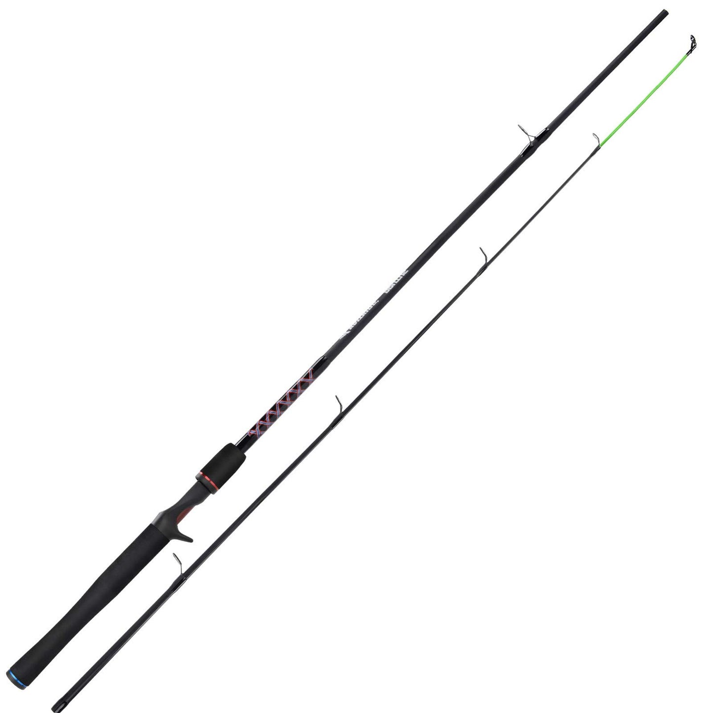 KastKing Brutus Spinning Rods & Casting Fishing Rods, Brute Tuff Composite Graphite & Glass Blanks, Stainless Steel Line Guides w/Zirconium Oxide Rings Tip Top, Chartreuse Strike Tip