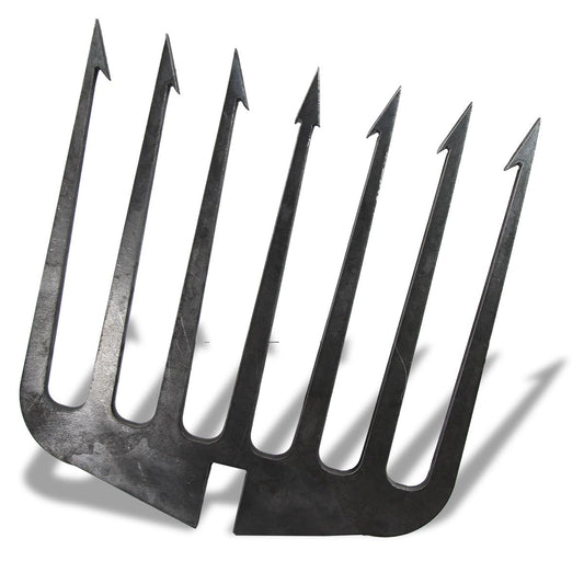 Ice Fishing Spear- Spearing Prong Harpoon Gaffs Barbed Diving Spears Gig- Made in The USA