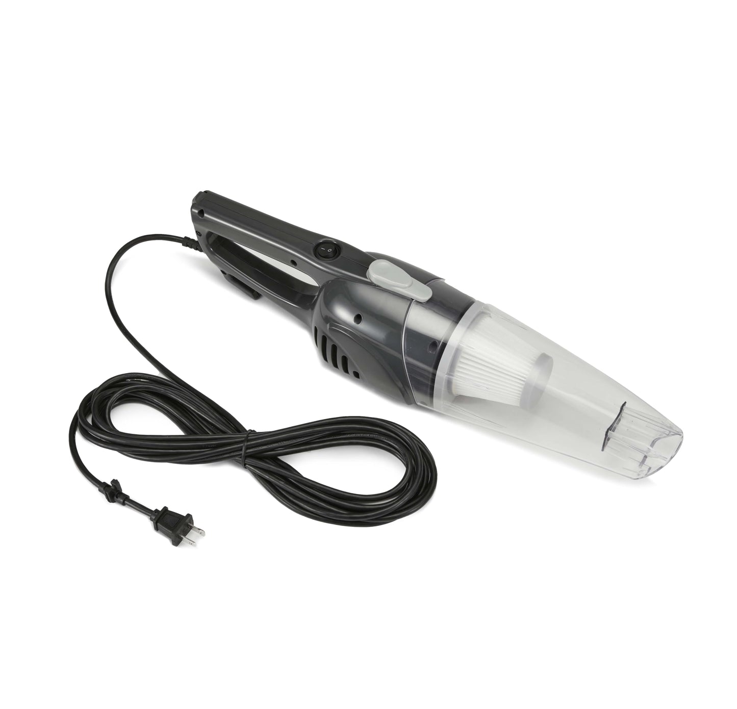 Amazon Basics 2-in-1 Corded Stick Vacuum Cleaner, Converts to Handheld, Lightweight (3.9 LBS), with Washable Filter, Crevice Tools, 0.5L Dust Cup, Self-Standing, 19.7-Ft Cord, 300W, Black
