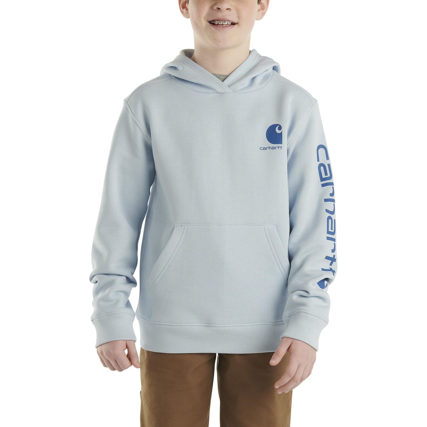 Carhartt Boys' Long Sleeve Hooded Sweatshirt