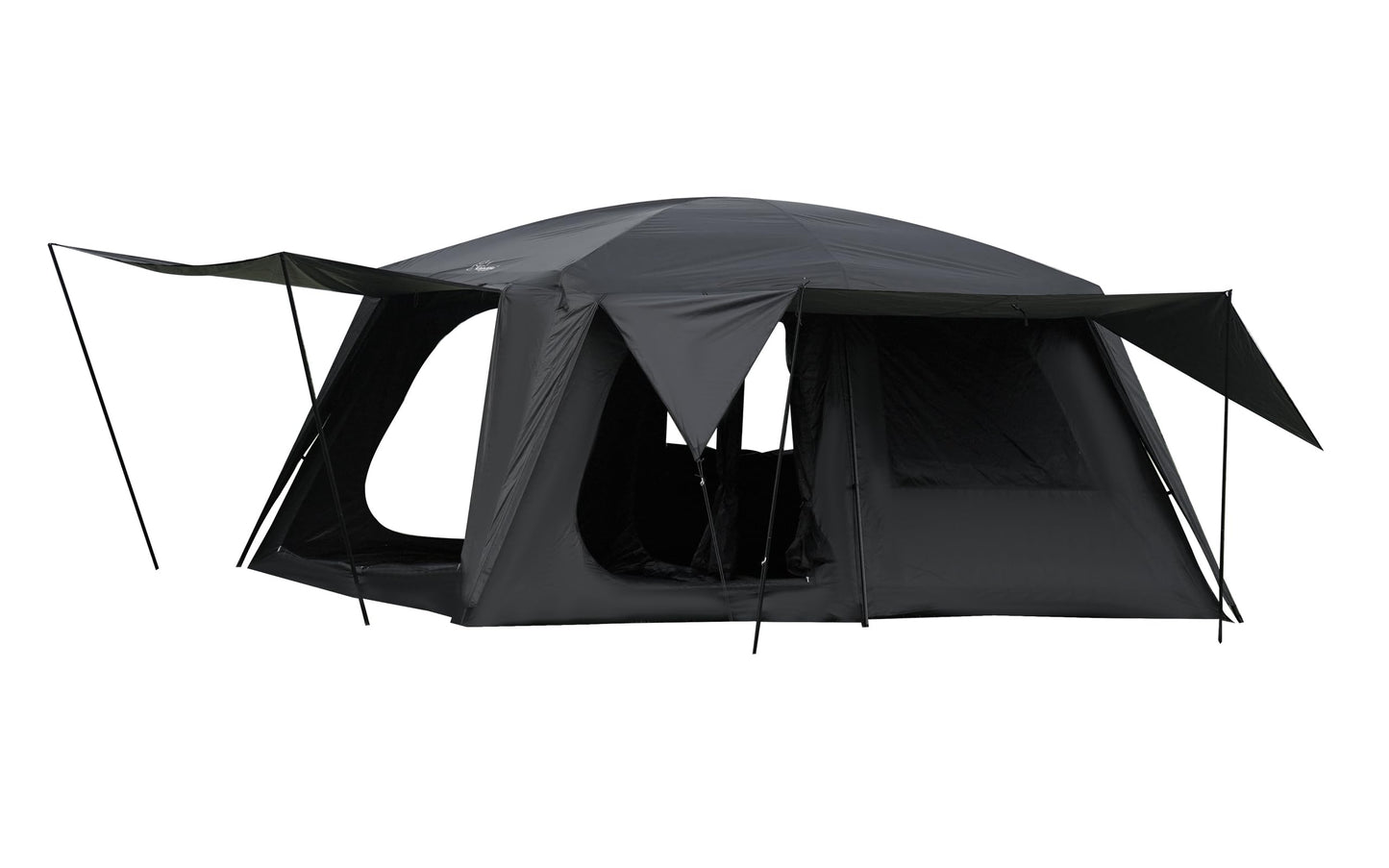Vidalido 8-10 Person Camping Tent with 3 Door 2 Room Large Family Cabin Tents, Double Layer Waterproof Portable Glamping Tent, Big Tents for Outdoor Picnic Camping Hiking and Family Gathering