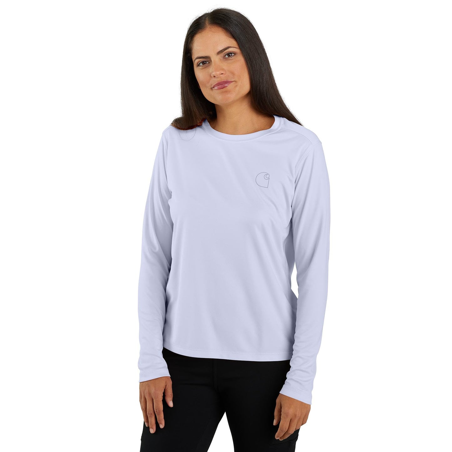 Carhartt Women's Force Sun Defender Lightweight Long-Sleeve Graphic T-Shirt