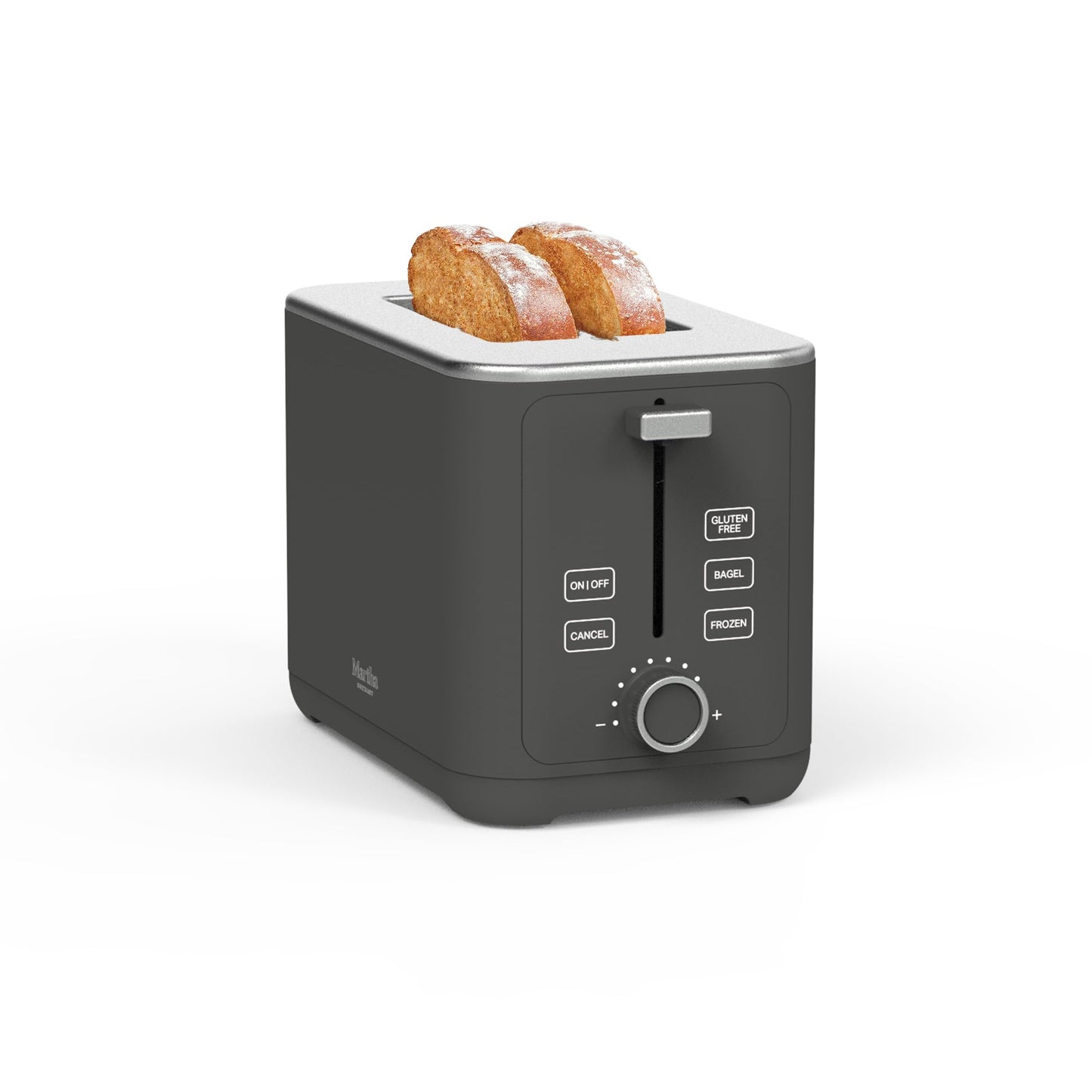 Martha Stewart 4 Slice Toaster, 10 Shade Settings with Defrost, Cancel, Bagel & Gluten-Free, Extra-Wide Self-Centering Slots for Waffles, Artisan Bread, Removable Crumb Tray, Cord Wrap,1800W, Honeydew