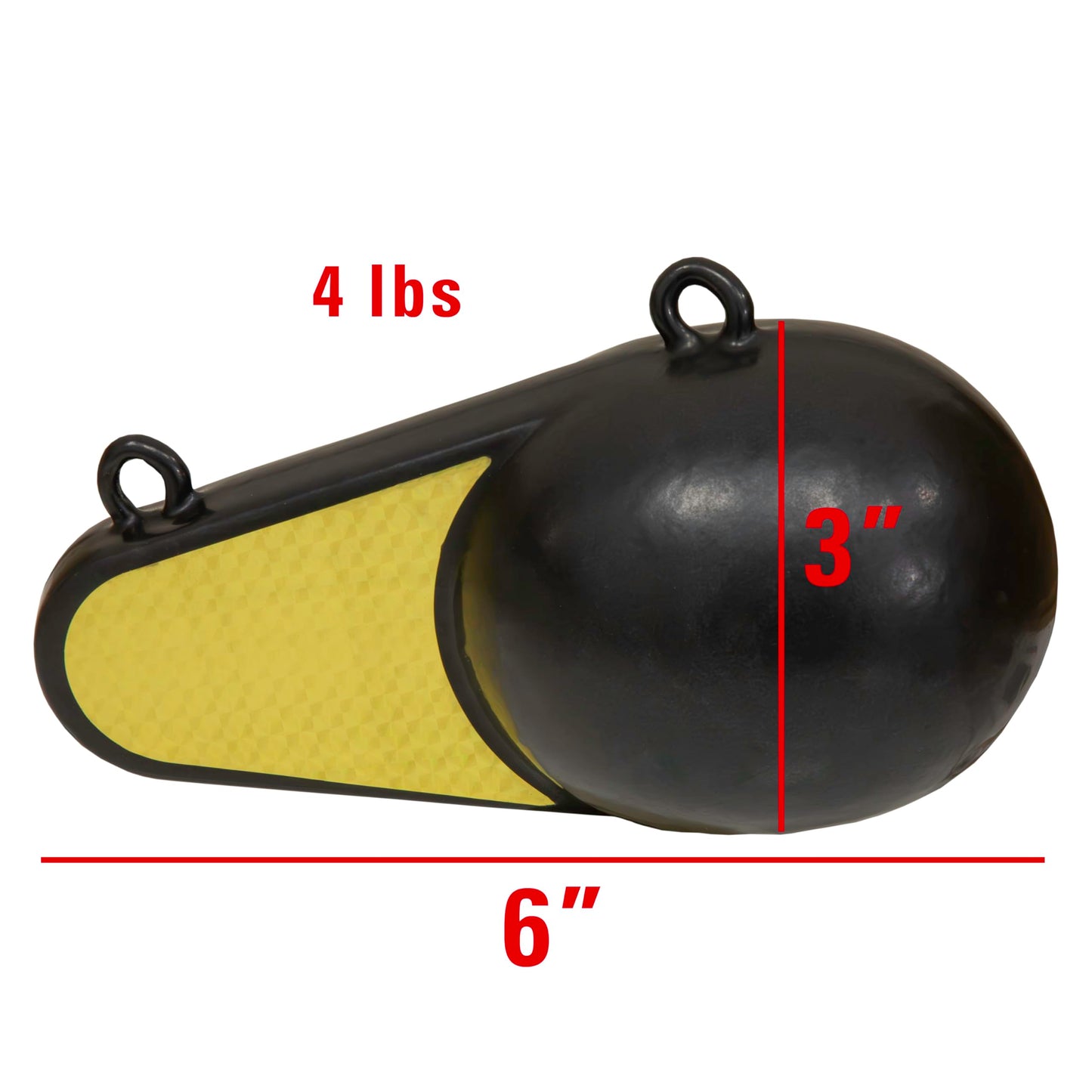 Extreme Max Coated Keel-Style Downrigger Weight