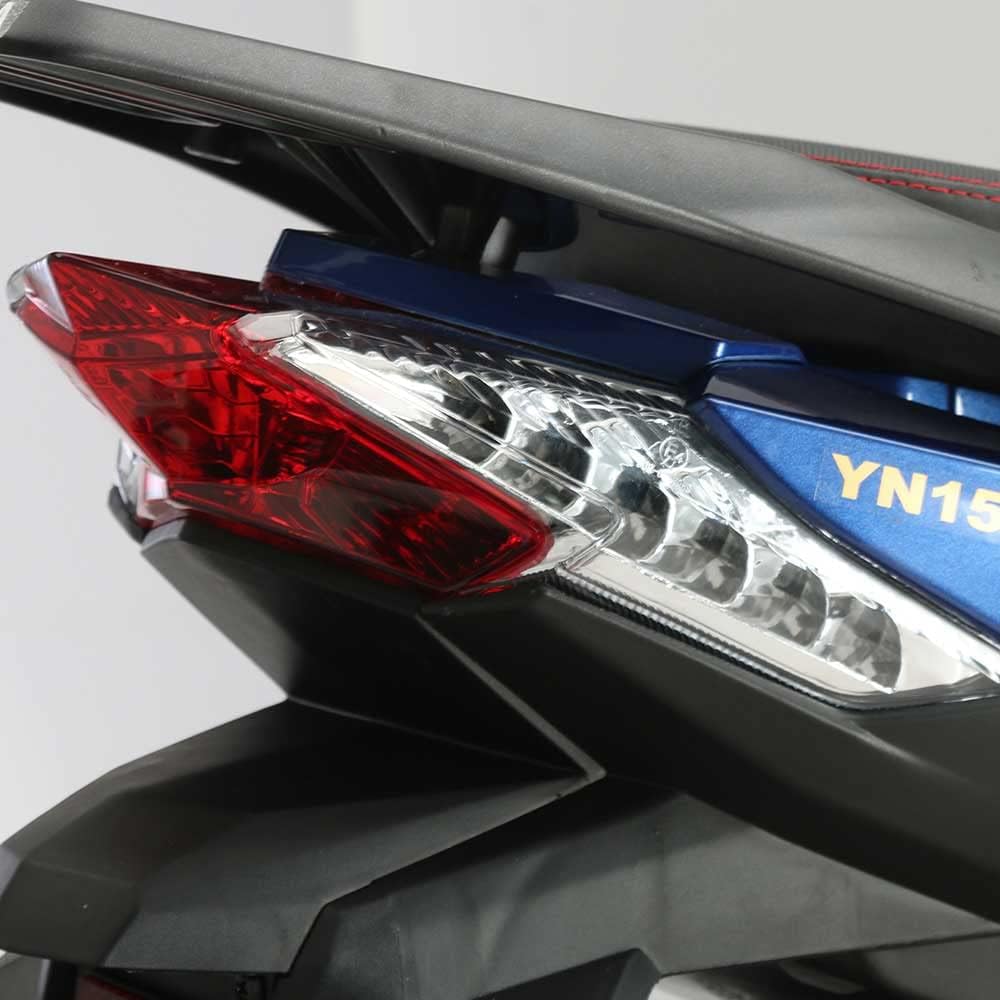 HHH 150cc Scooter Vitacci Spark150 Gas 150cc Moped 4 Stroke Street Motorcycle Strong Gas Bike with CVT Transmission GY6 Engine (Burgundy)