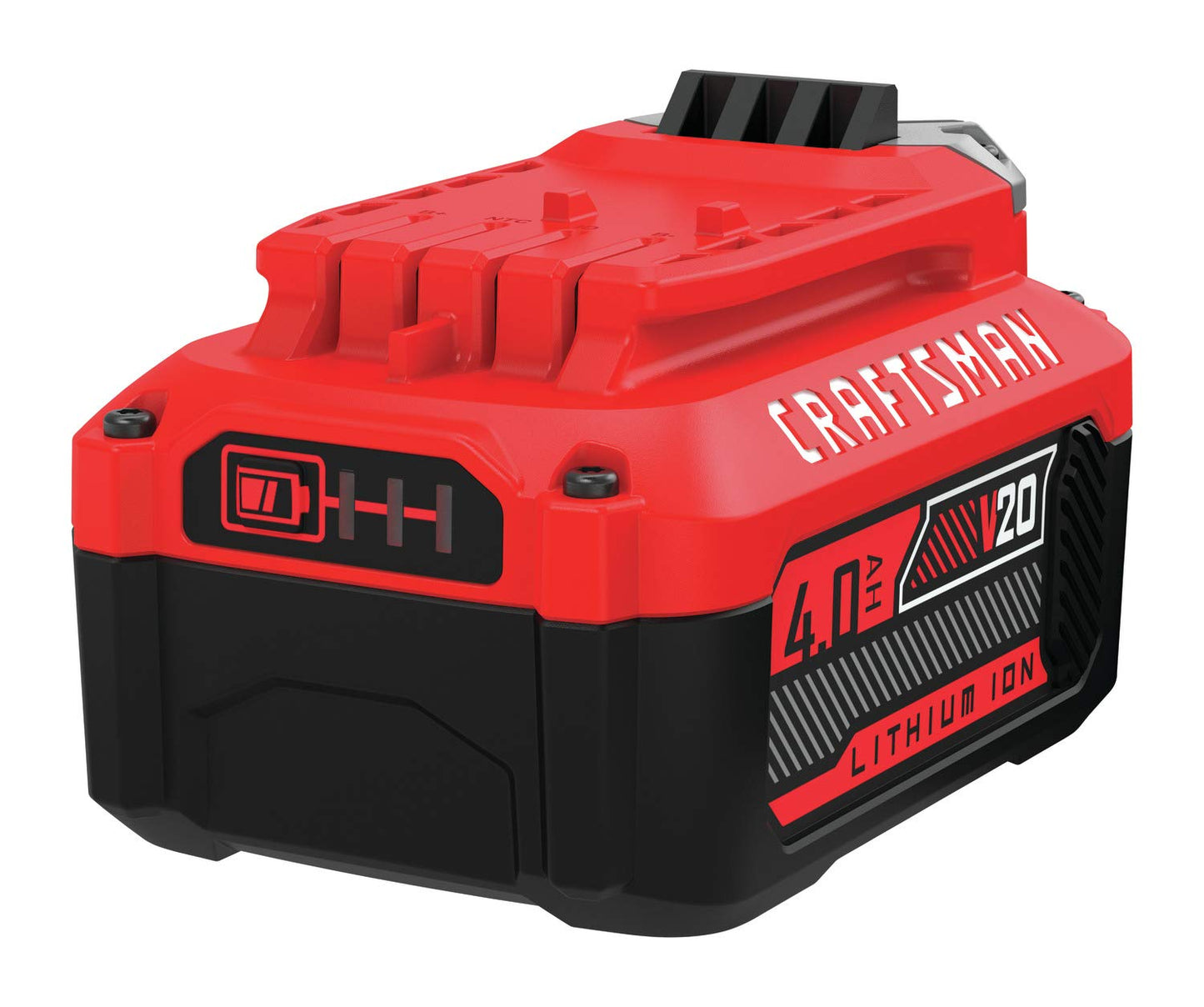 CRAFTSMAN 20V Power Tool Battery 2-Pack, Lithium-ion with Charger (CMCB204-2CK)