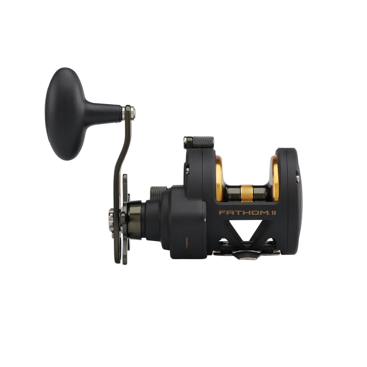 PENN Fathom II Star Drag Conventional Fishing Reel, Black Gold, 25N