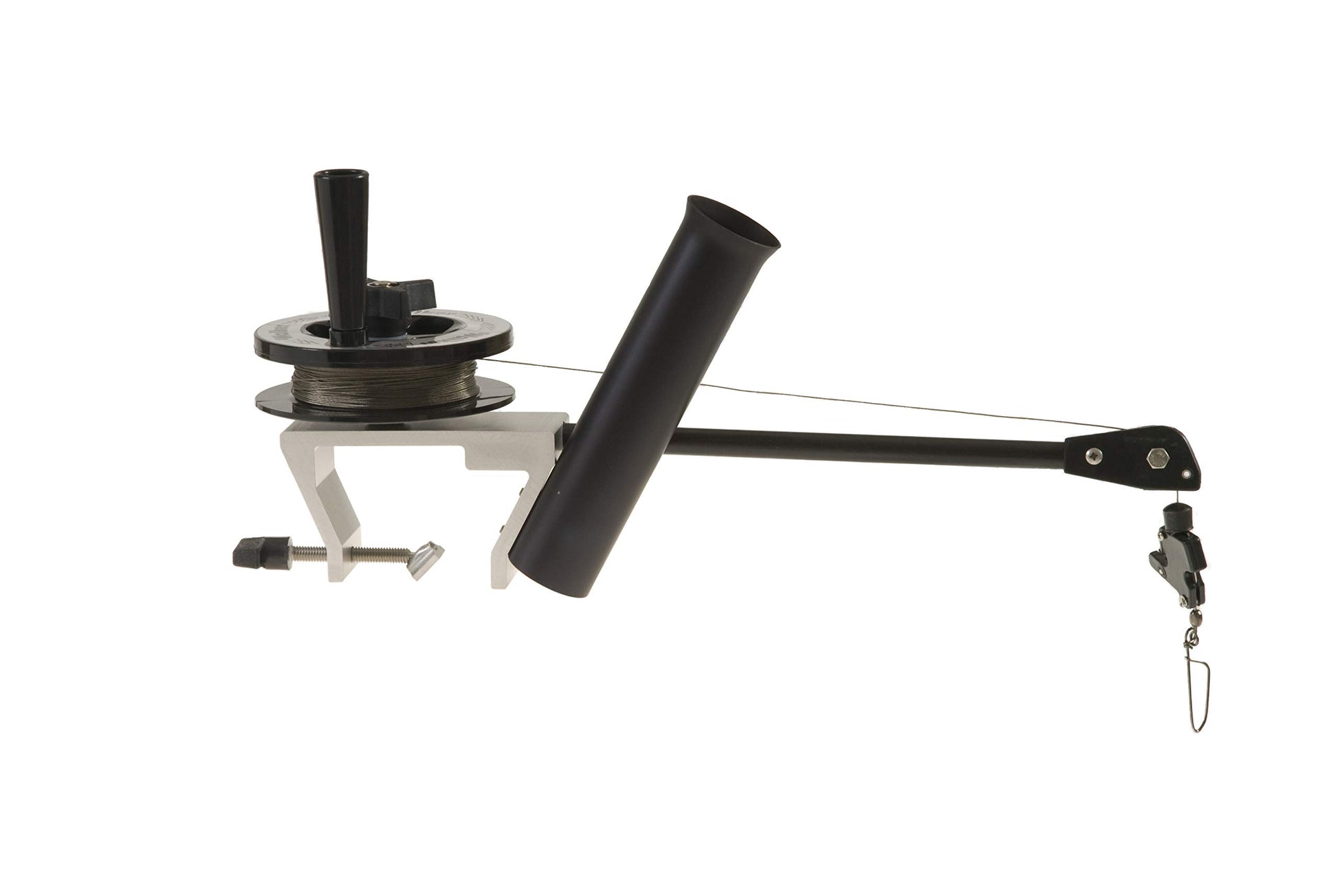 Walker Downriggers USA-Made Mini Laker Manual Downrigger, Silver –