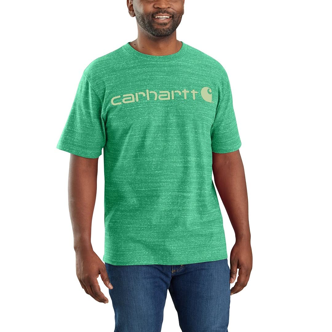 Carhartt Men's K195 Short Sleeve Logo T-Shirt