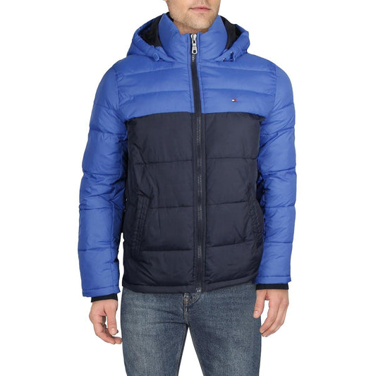 Tommy Hilfiger Men's Down Alternative Hooded Puffer Jacket (Standard and Big & Tall)