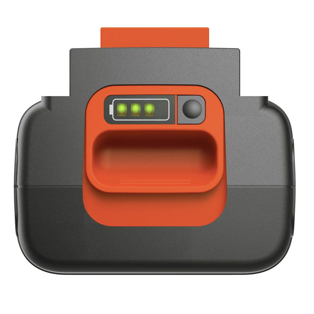 BLACK+DECKER 40V MAX Lithium Battery, Compatible with 36V and 40V MAX Power Tools, Lithium Ion Technology, Charger Not Included (LBX2040)