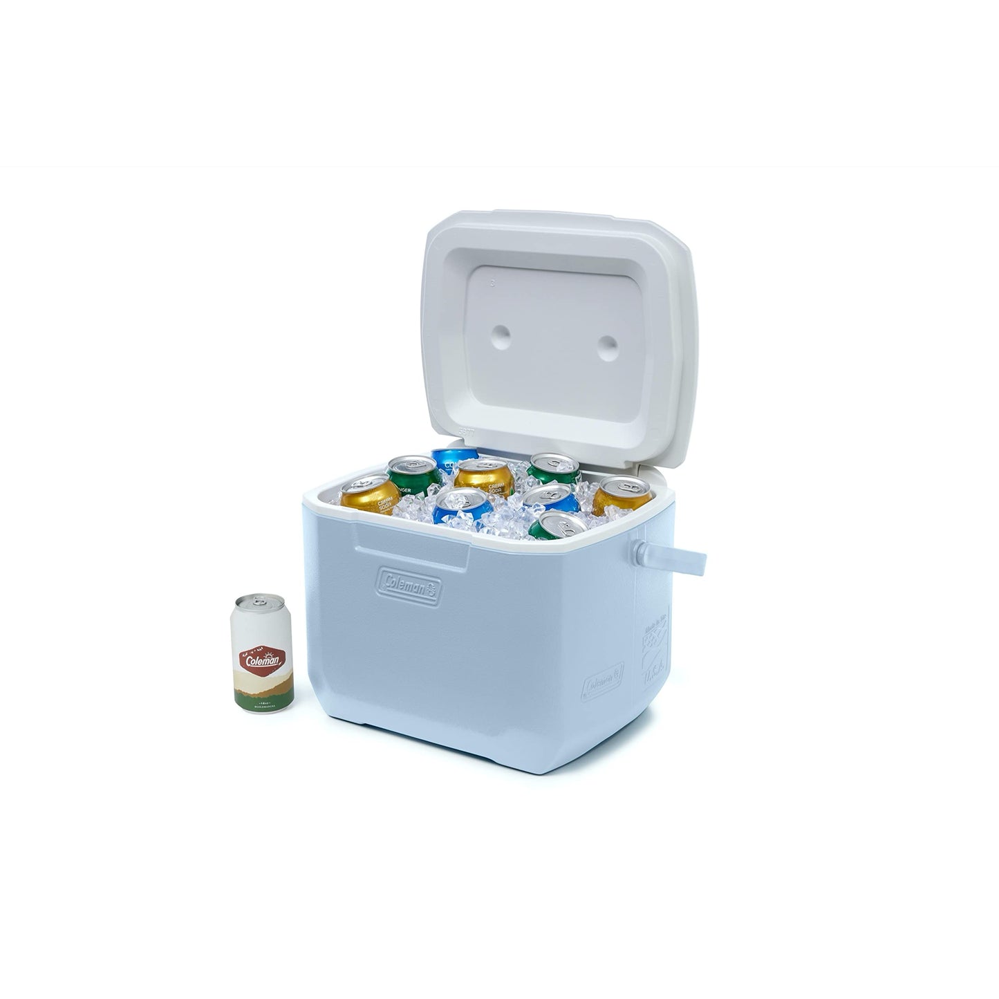 Coleman Chiller 16qt Insulated Portable Cooler with Ice Retention & Large Carry Handle, Made in USA