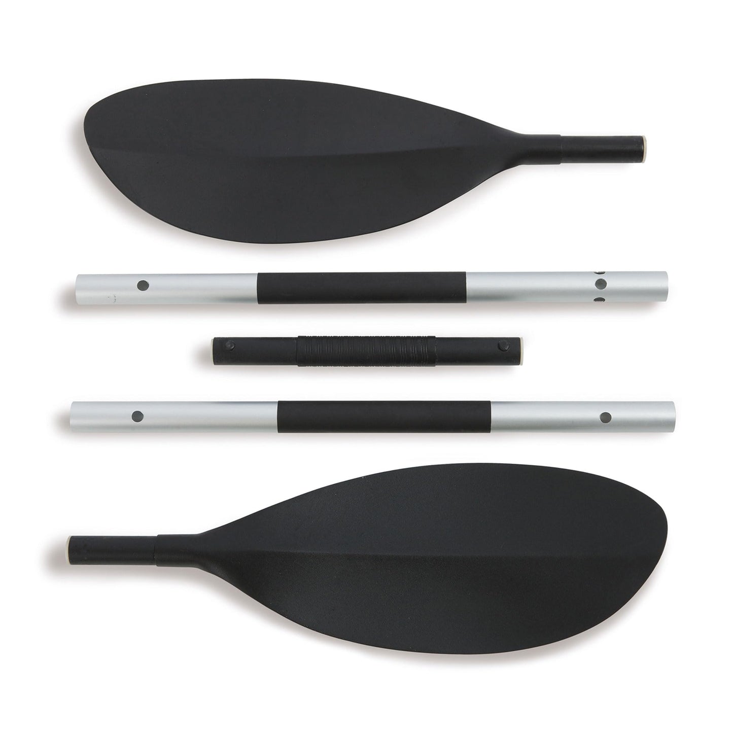 Intex 1 Piece 86 Inch Kayak Paddle with Ribbon Spoon Shaped Blades and 3 Feather Adjustable Positions for Sports and Outdoor Use (2 Pack)