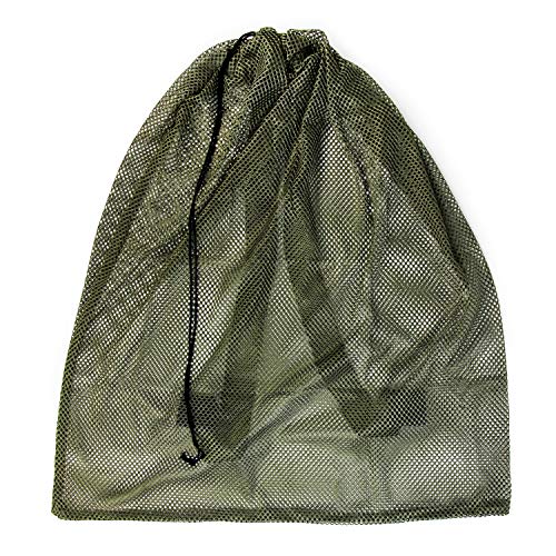 GUGULUZA Mesh Decoy Bags, Green/Camo Duck Decoy Bag for Goose/Turkey/Waterfowl/Pigeon, Light Weight Carrying Storage Backpack for Hunting