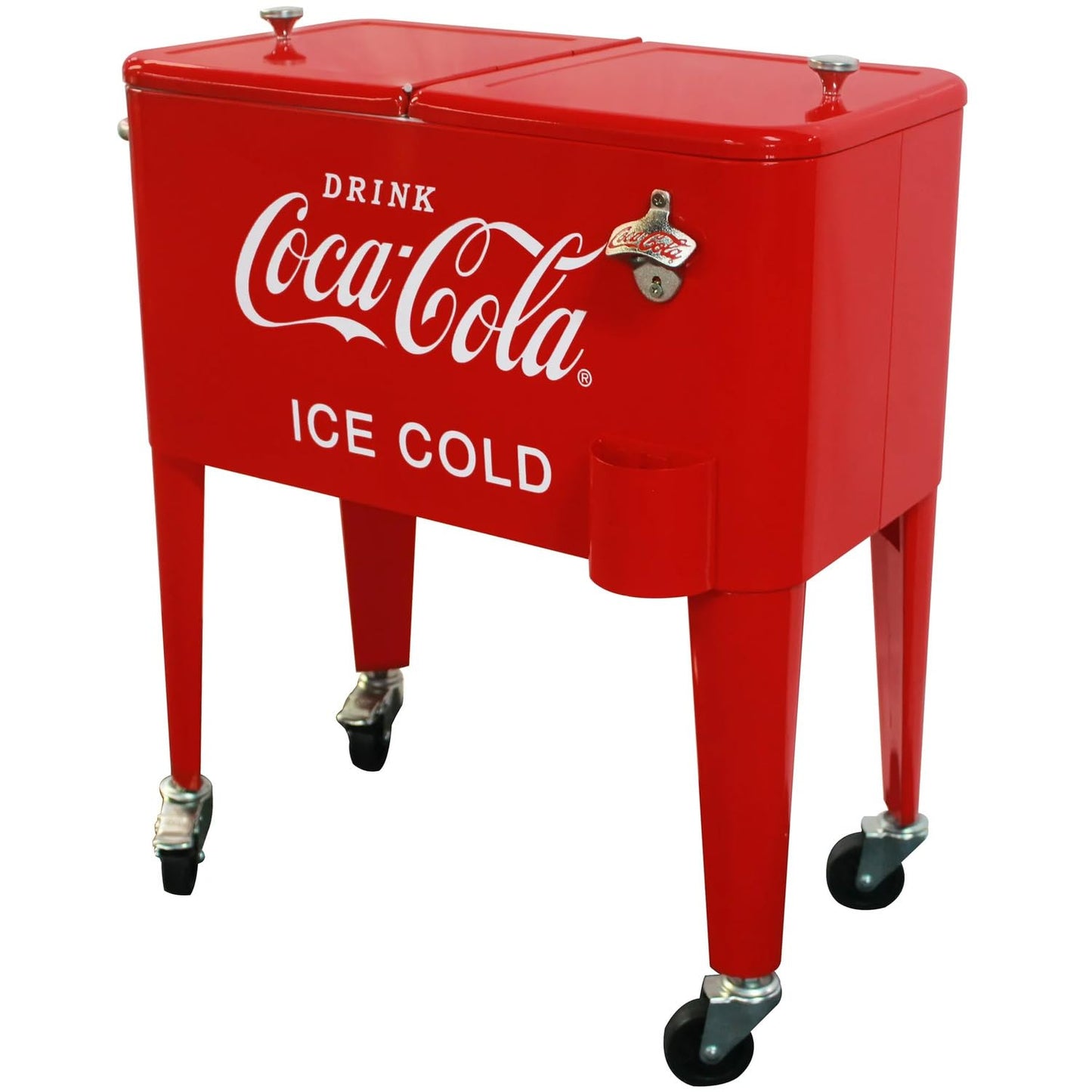 LEIGH COUNTRY CP 98114 Coke Cooler 60QT - Redfish