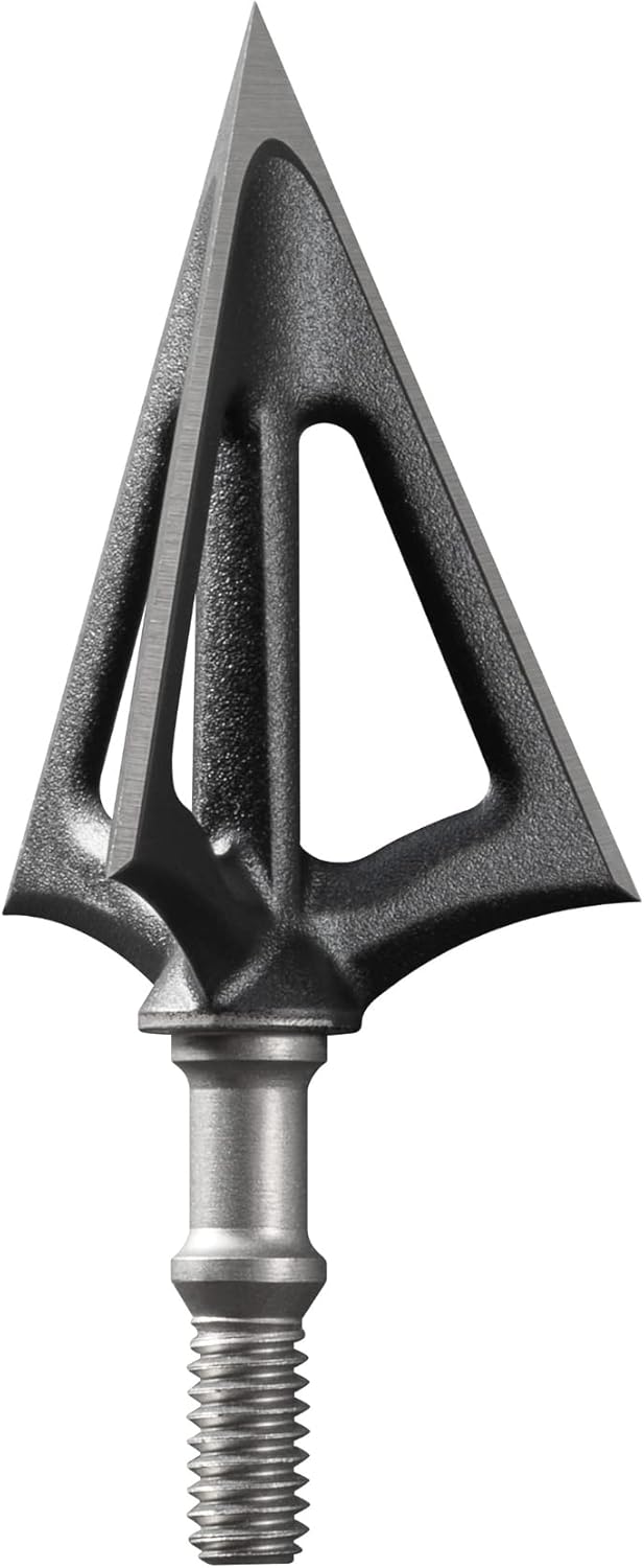 TenPoint EVO-X Montec Fixed Blade Broadhead - Pack of 3 - 100-Grain, Three-Blade Design