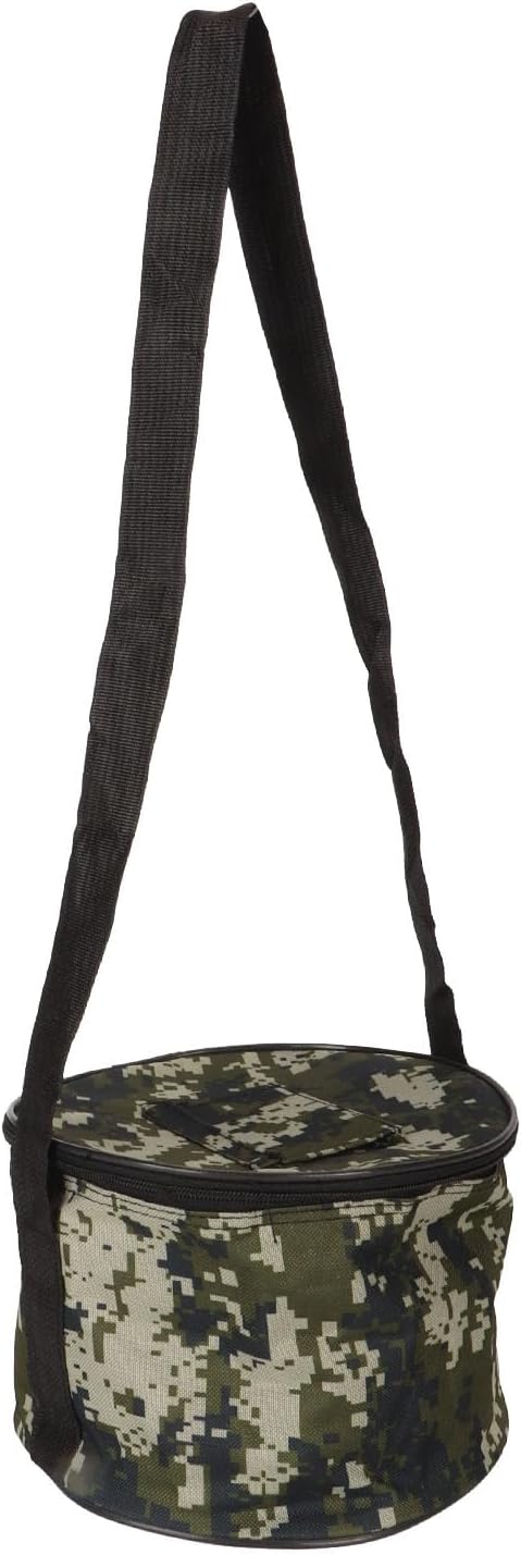 RiToEasySports 6 Set Ice Fishing Tip Ups with Storage Bag - Tip Up Flag Indicators for Winter Fishing