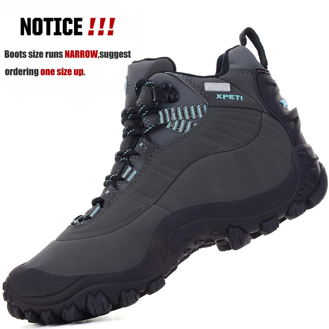 Women's Hiking Boots Lightweight Waterproof Hunting Boots, Ankle Support
