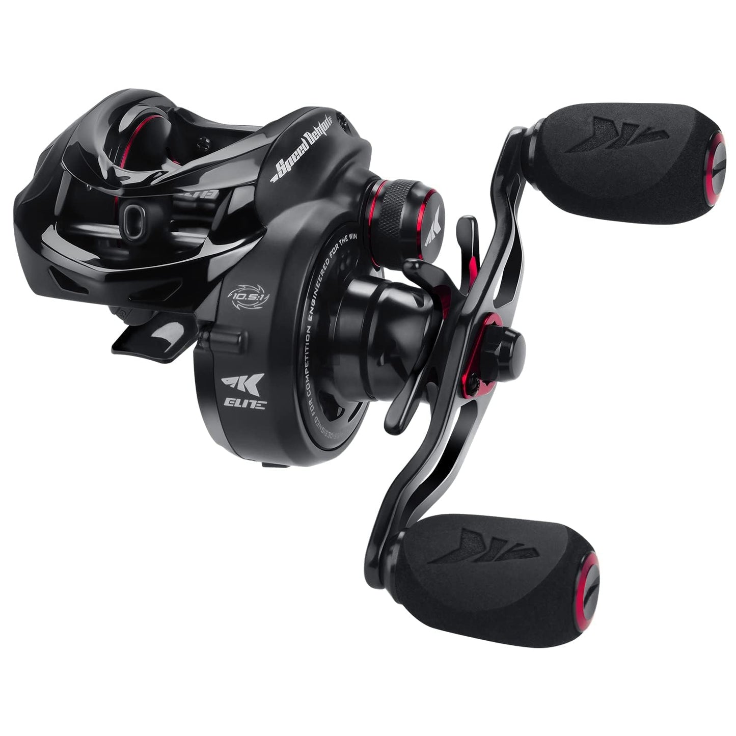 KastKing Speed Demon Elite Baitcasting Reels,10.5:1 Gear Ratio Fishing Reel,Left Handed Baitcaster