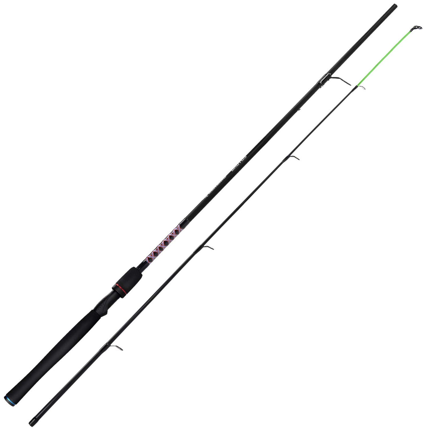 KastKing Brutus Spinning Rods & Casting Fishing Rods, Brute Tuff Composite Graphite & Glass Blanks, Stainless Steel Line Guides w/Zirconium Oxide Rings Tip Top, Chartreuse Strike Tip