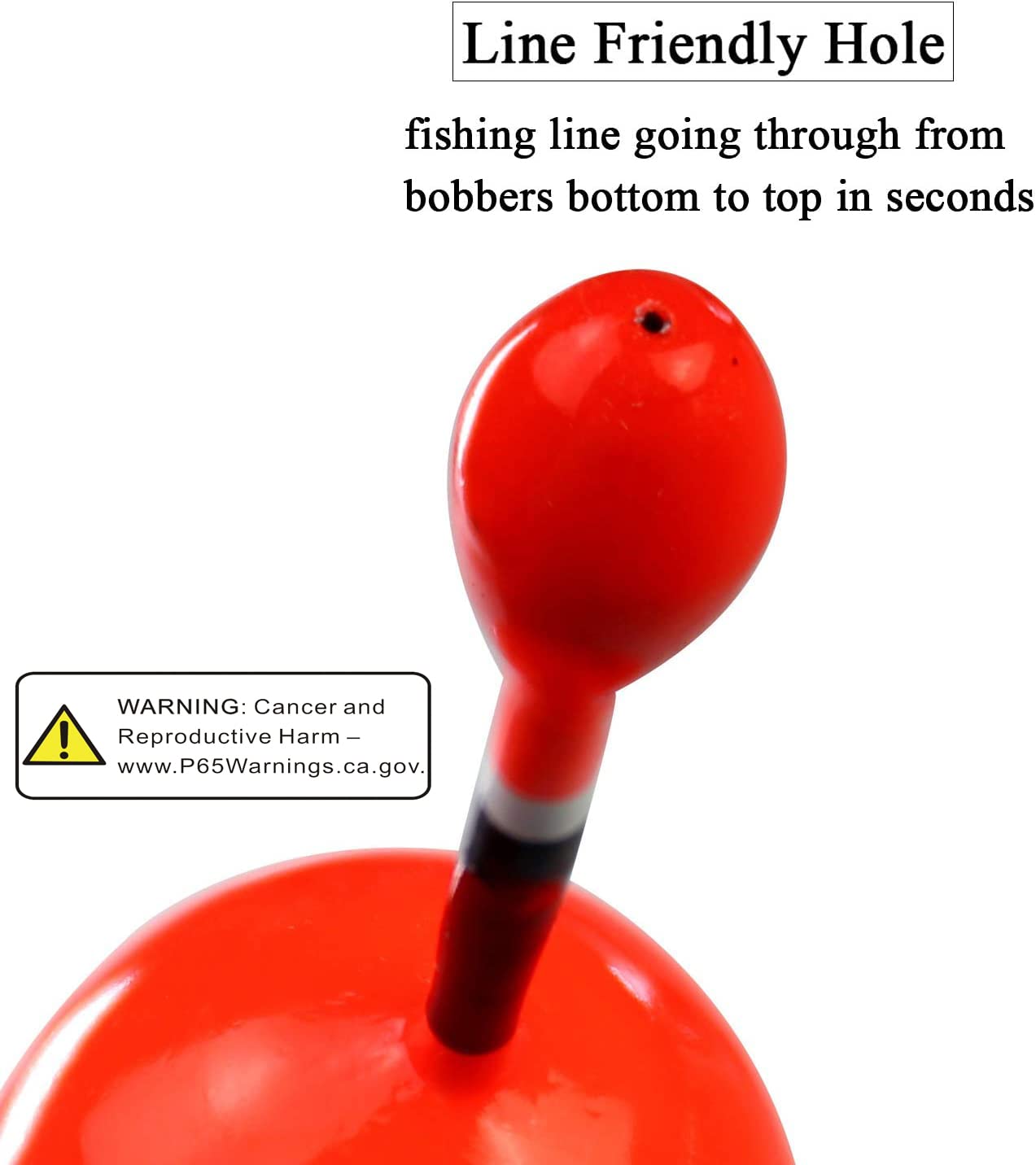 THKFISH Fishing Floats Bobbers Slide Floats Balsa Fishing Bobber Slip Bobbers for Crappie Panfish Trout Bass (1/2oz 2"x5.28") (1/6 1.6"x4.8") 5Pcs