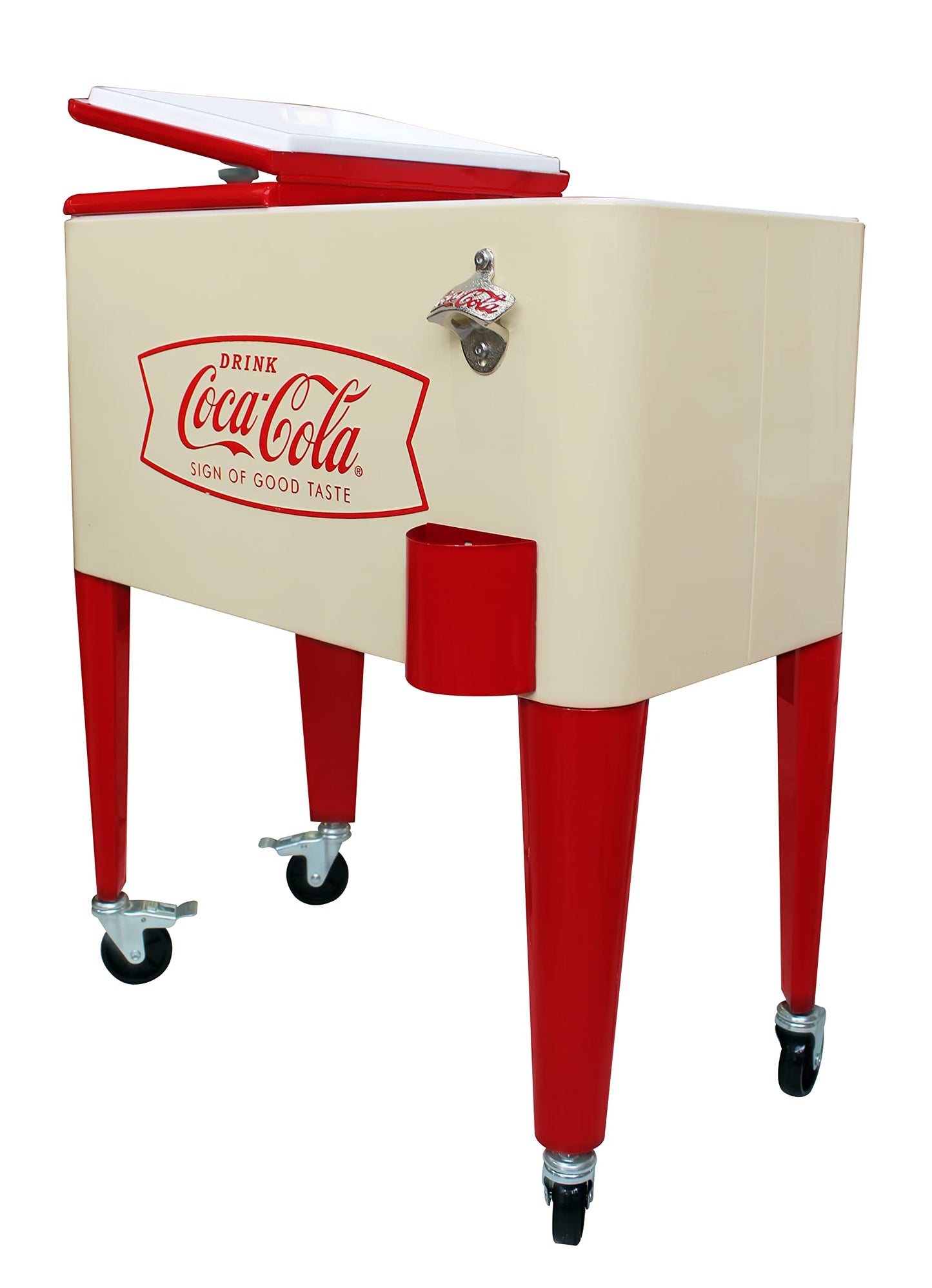 LEIGH COUNTRY CP 98116 Coke Cooler 60QT- CREAMFISH