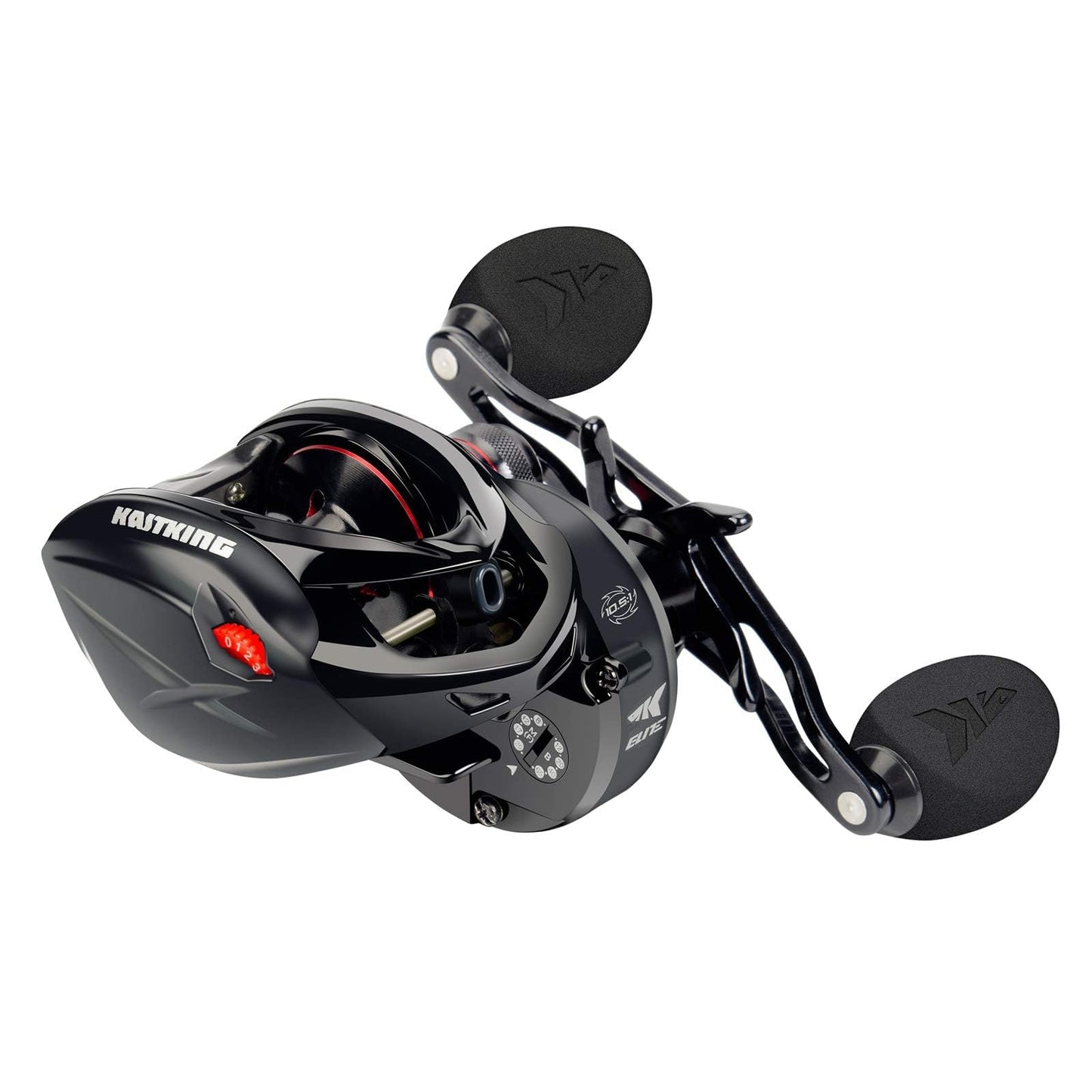 KastKing Speed Demon Elite Baitcasting Reels,10.5:1 Gear Ratio Fishing Reel,Left Handed Baitcaster