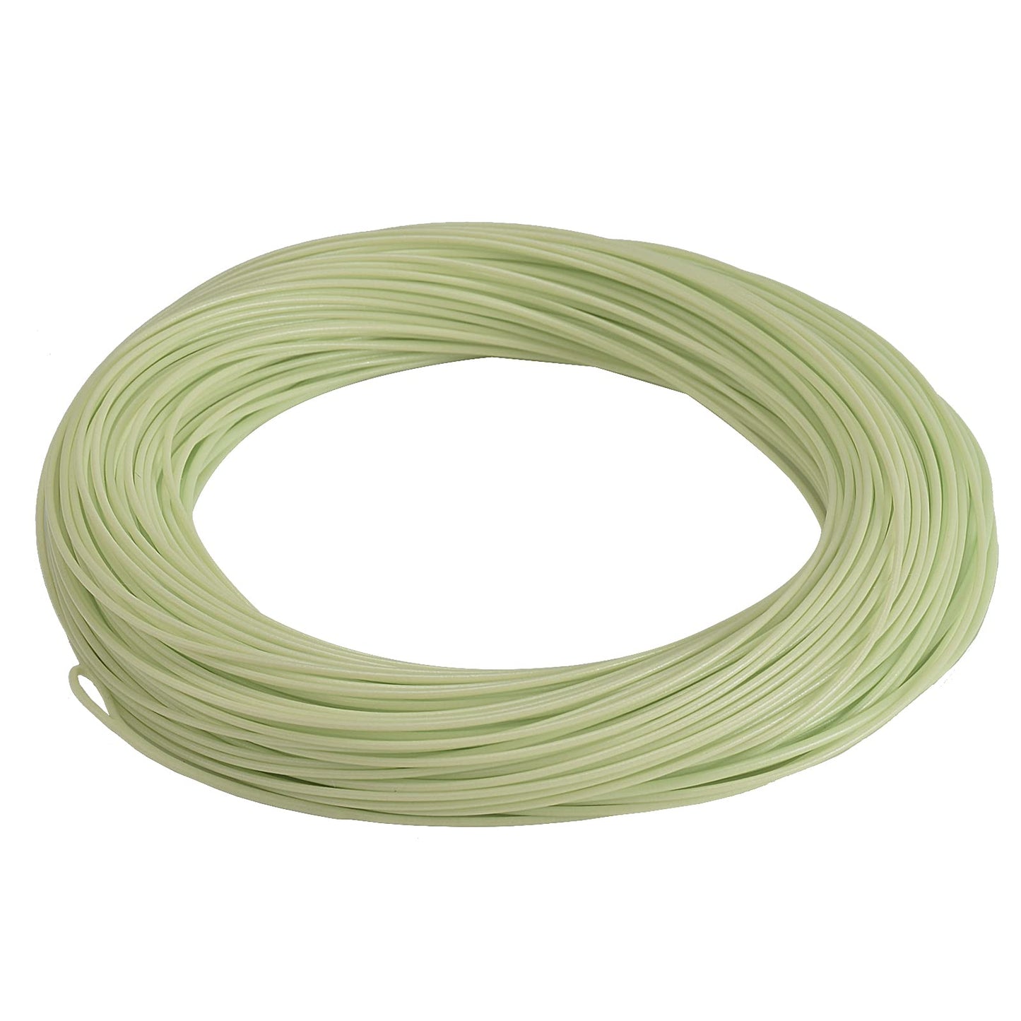 SF WF6F 100FT Fly Fishing Line Weight Forward Floating Fly Line for Fly Fishing Double Welded Loops Moss Green