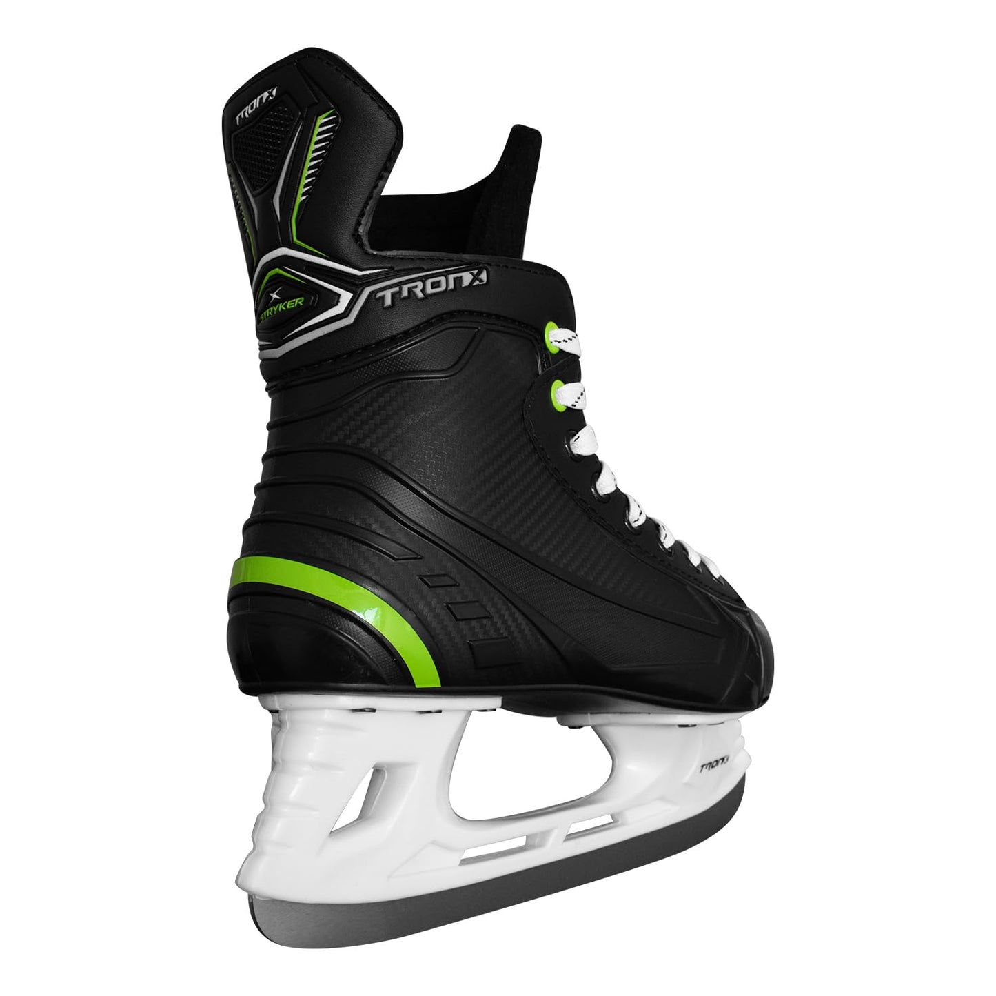 TronX Stryker 3.0 Senior Adult Junior Kids Ice Hockey Skates, New for 2023 (Skate Size 3 (Shoe Size 4-4.5))