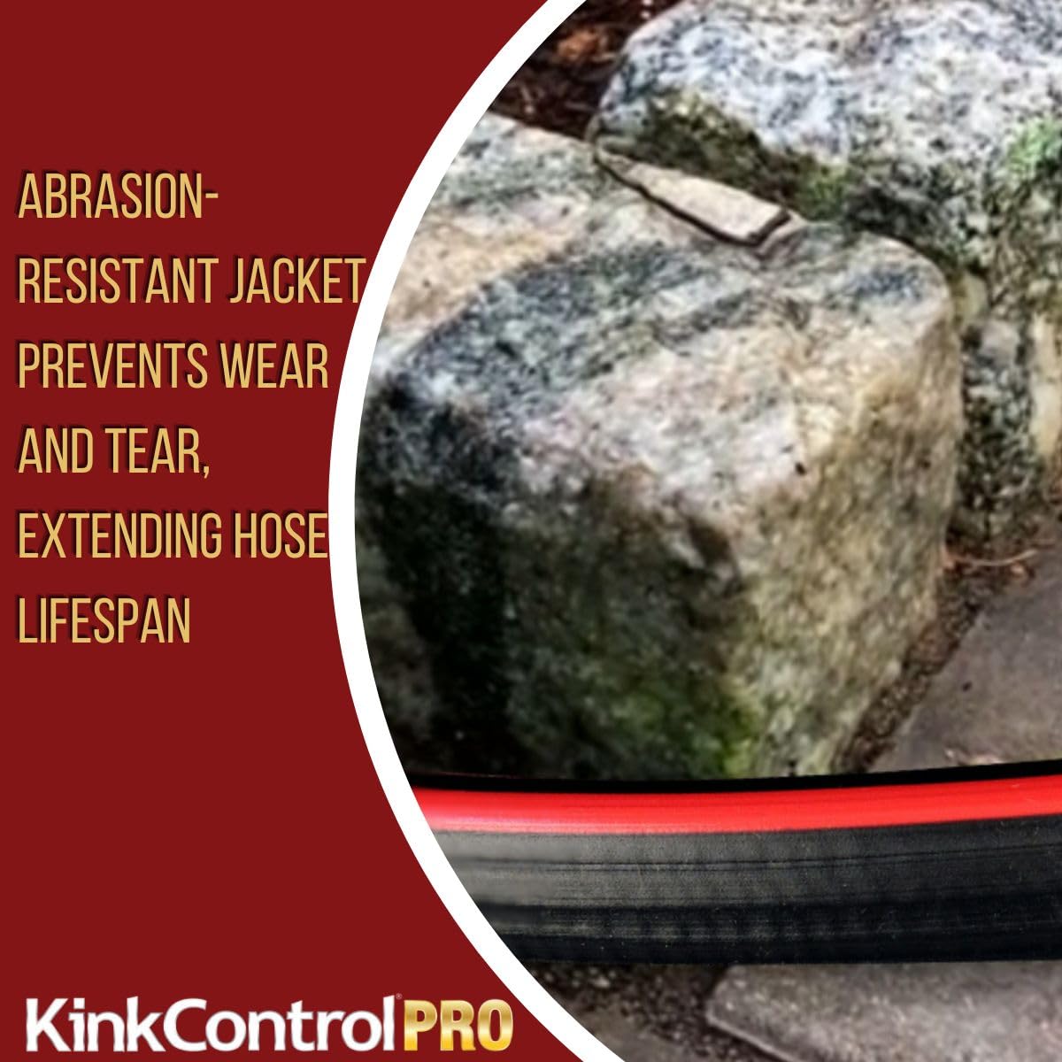 Kink Control Plus 8567-50 Garden Hose, 5/8 in. x 50 ft