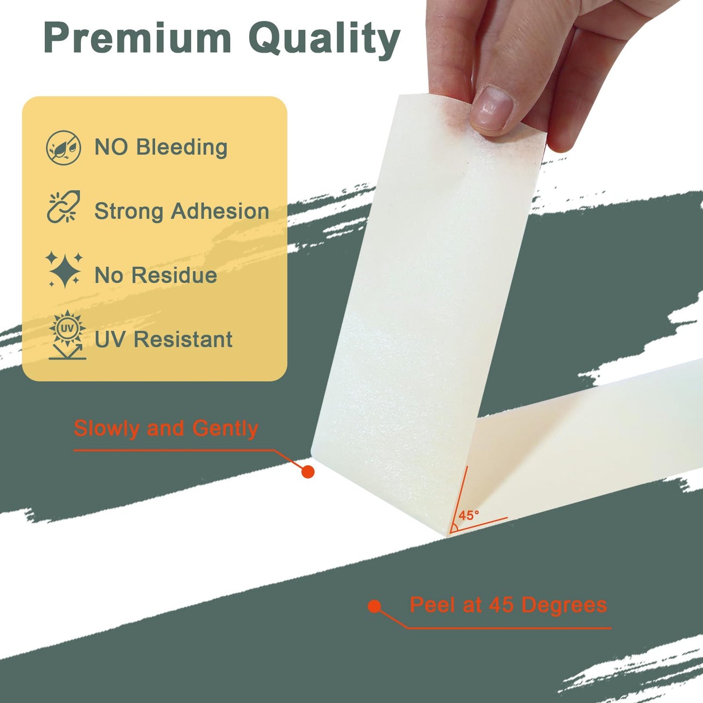 10 Pack Masking Tape 2 Inch Wide Bulk, 2025 Upgrade White Painters Tape Anti-UV General Purpose, 1.88 Inch × 55 Yards Total 550 Yards