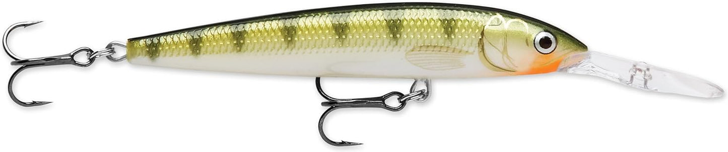 Rapala Deep Husky Jerk 12 Fishing lure, 4.75-Inch, Yellow Perch