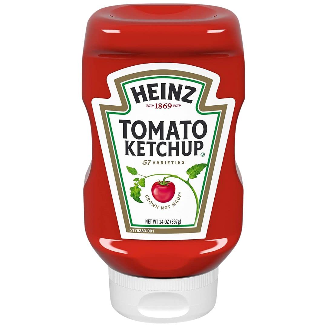 Heinz Ketchup Forever Full Inverted Bottle (20 oz, Pack of 12)