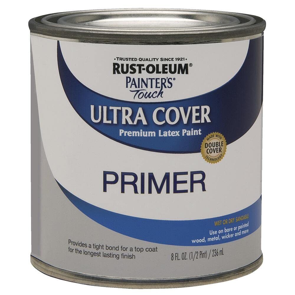 Rust-Oleum 1976502 Painter's Touch Latex Paint, Flat Black 32 Fl Oz, 1 Quarts, (Pack of 1)