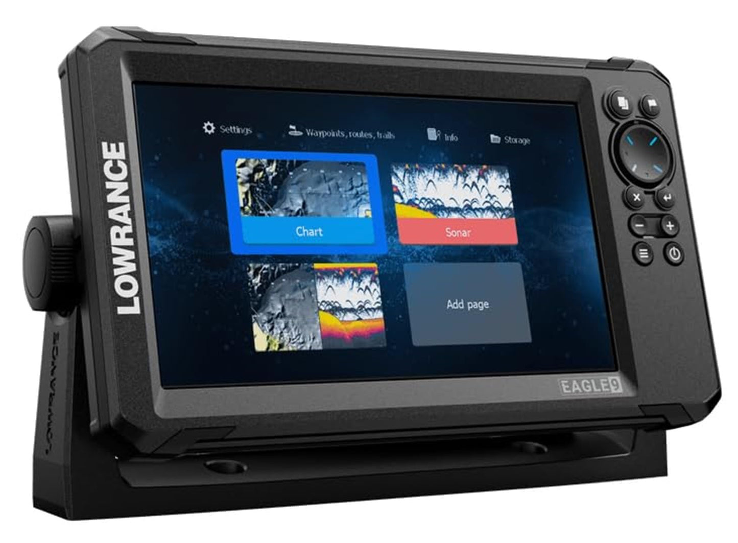 Lowrance Eagle 4", 5", 7" and 9" Fish Finders with IPS Screen