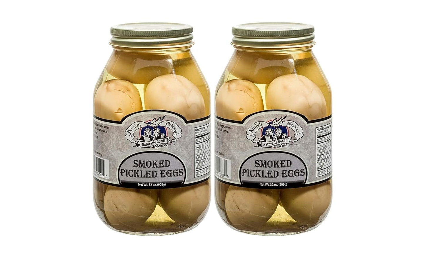 Amish Wedding Pickled Eggs 32oz (Pack of 2)