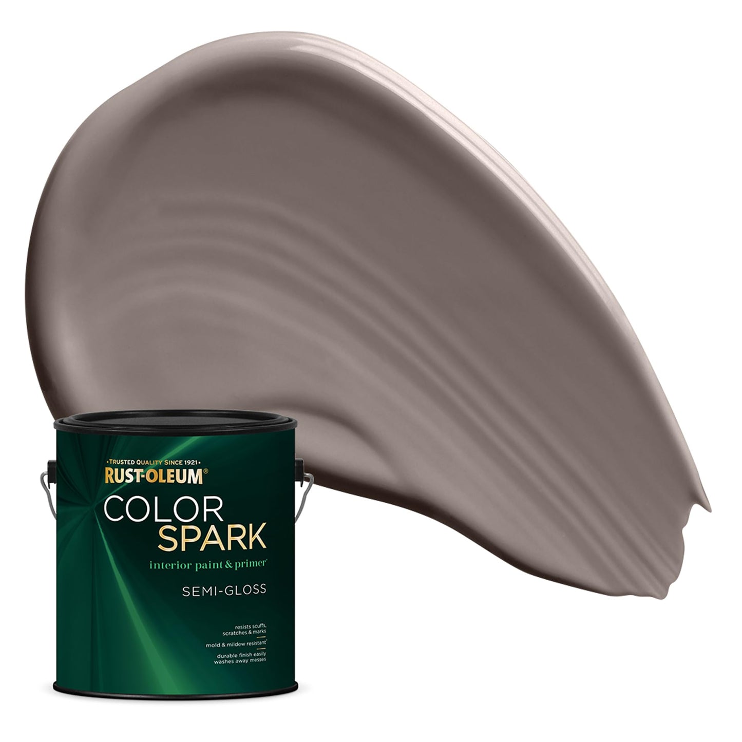 Rust-Oleum Color Spark Interior Paint and Primer in One, Eggshell, Bit of Barley, 1 Gallon