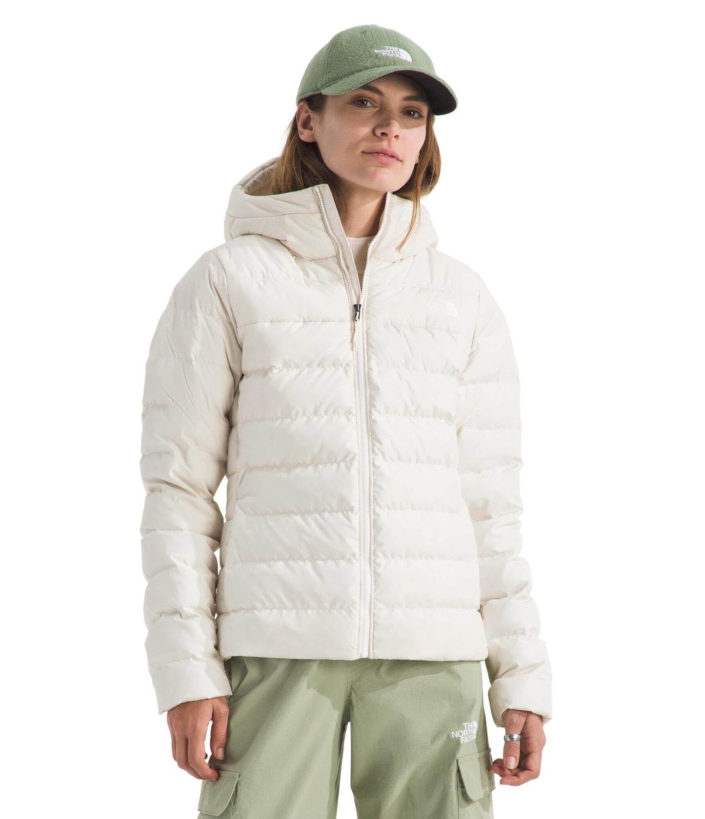 THE NORTH FACE Women's Aconcagua 3 Hooded Jacket | Insulated, Wind & Water Resistant, Attached 3 Piece Hood With Cinch Cord