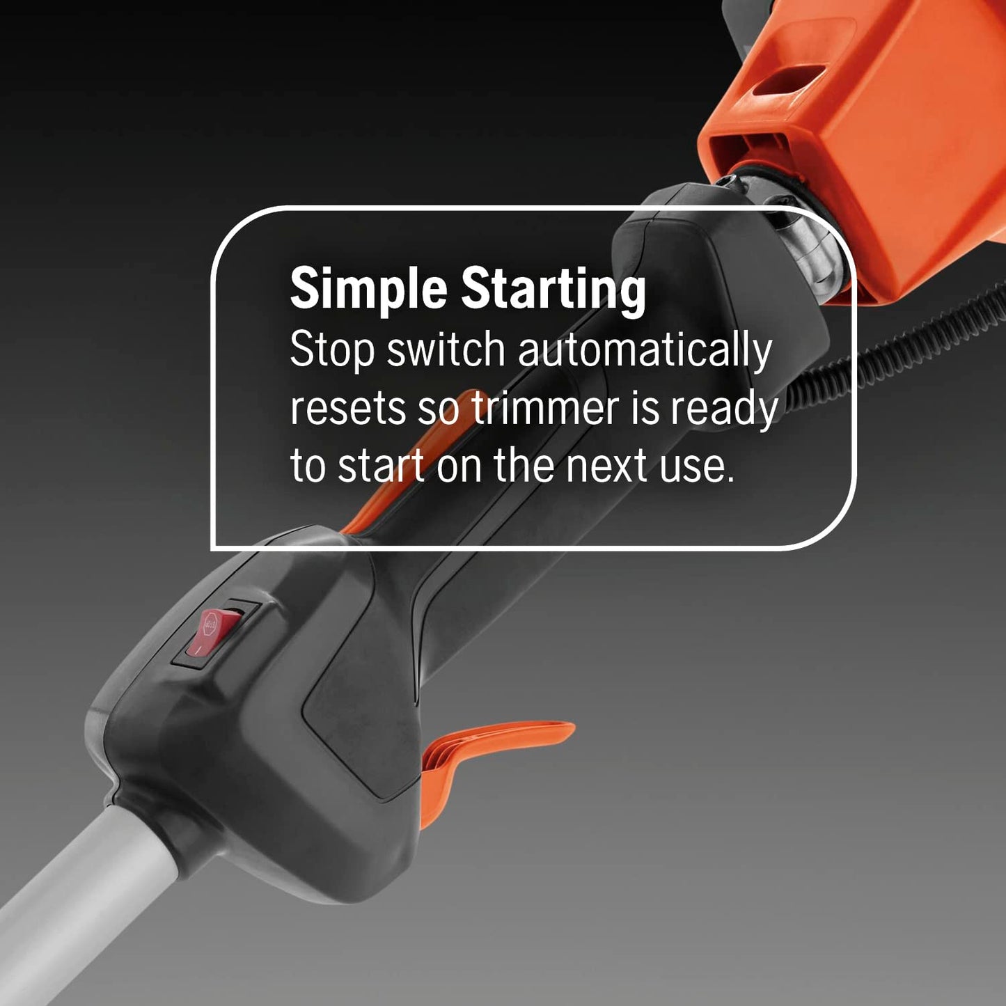 Husqvarna 130L Gas String Trimmer, 28-cc 2-Cycle, 18-Inch Straight Shaft Gas Weed Wacker with Rapid Replace Trimmer Head for Seamless String Reloading, 970514405
