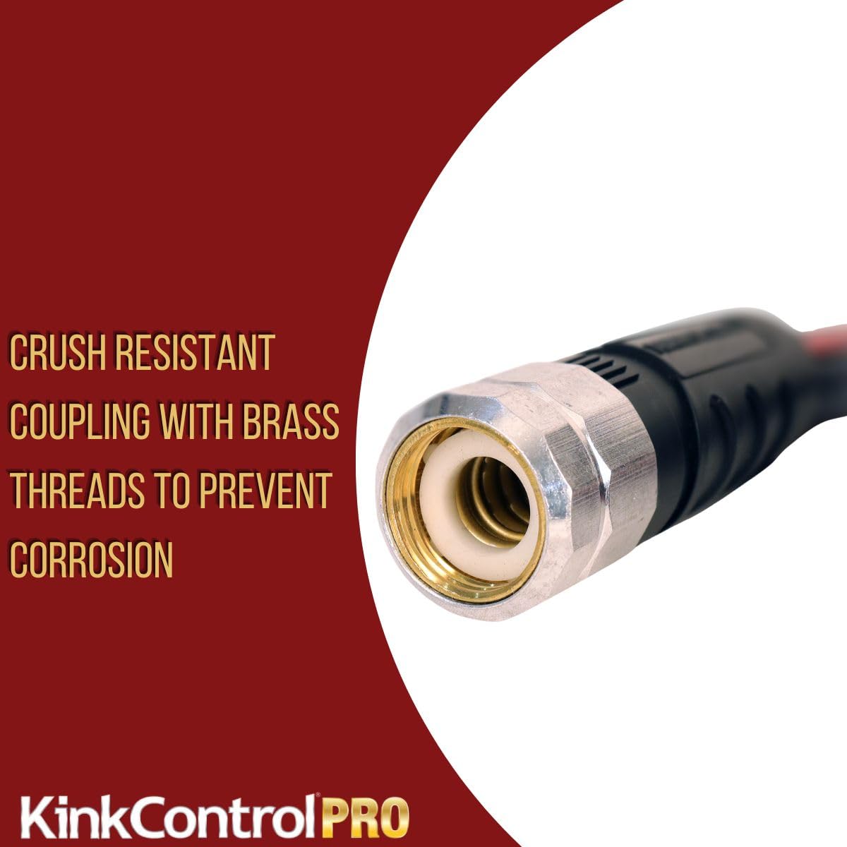 Kink Control Plus 8567-50 Garden Hose, 5/8 in. x 50 ft